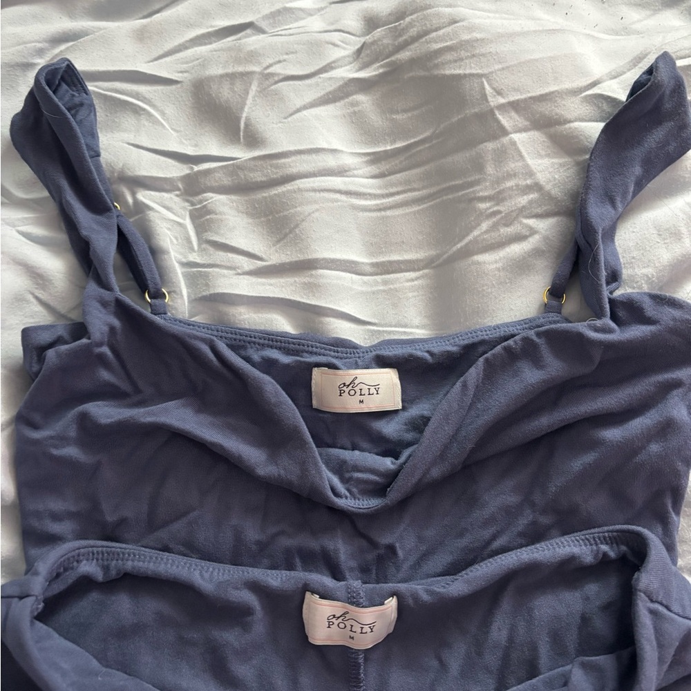 Dark Blue Two-Piece Set - Picture 3 of 3